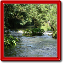 Moving Water at Dove Dale